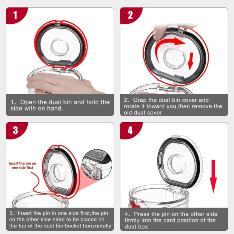 For Dyson V10 Slim / V12 Slim / V12 Dust Bin Sealing Ring Vacuum Cleaner Replacement Accessories, For Dyson V6 Dust Bin Base Lid, For Dyson V7 V8 Dust Bin Base Lid, For Dyson V10 V11 Dust Bin Base Lid, For Dyson V10 Dust Bin Sealing Ring              ...