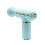 ZD8889 Mini Fascia Device Muscle Relaxation Massage Stick Handheld Vibration Portable Massager Gun Blue