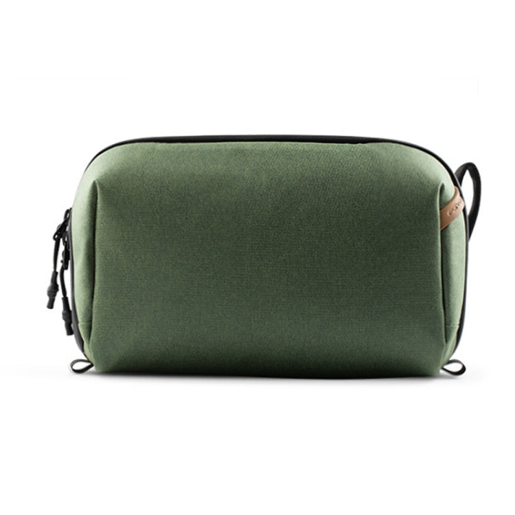 PGYTECH P-CB-096 Washing Bag Dry and Wet Separation Fine Partition Anti-splash and Dirt-resistant Travel Storage Bag – Waterproof Cotton Green