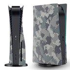 For PS5 CD-ROM Version Game Console Camouflage Shell Protective Cover, Camouflage Camouflage