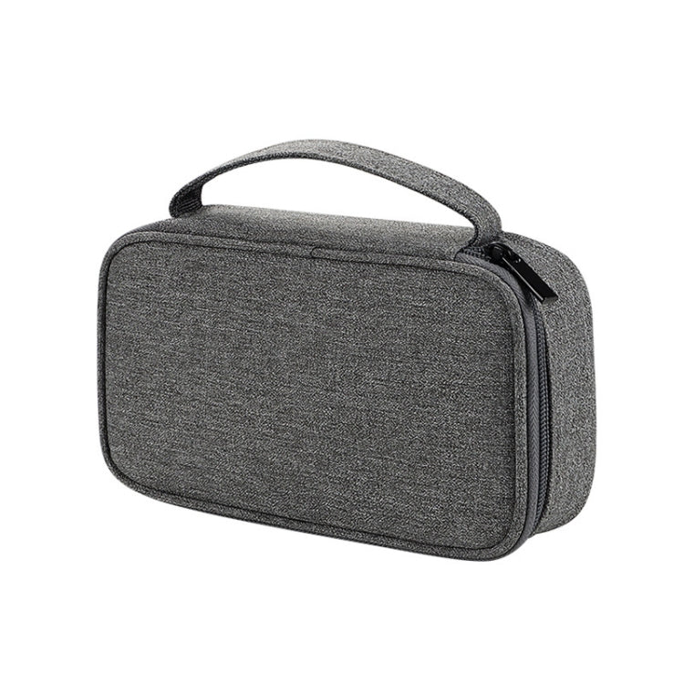 SM03DZ Waterproof Wear-resistant Digital Accessories Storage Bag, 20x5.3x12cm(Navy Blue), 20x5.3x12cm(Gray), 20x5.3x12cm(Pink), 20x5.3x12cm(Black), 20x5.3x12cm(Dark Gray) – Waterproof, Wear-resistant 20x5.3x12cm(Dark Gray) Dark Gray