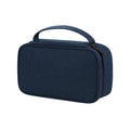 SM03DZ Waterproof Wear-resistant Digital Accessories Storage Bag, 20x5.3x12cm(Navy Blue), 20x5.3x12cm(Gray), 20x5.3x12cm(Pink), 20x5.3x12cm(Black), 20x5.3x12cm(Dark Gray) 20x5.3x12cm(Navy Blue) Navy Blue