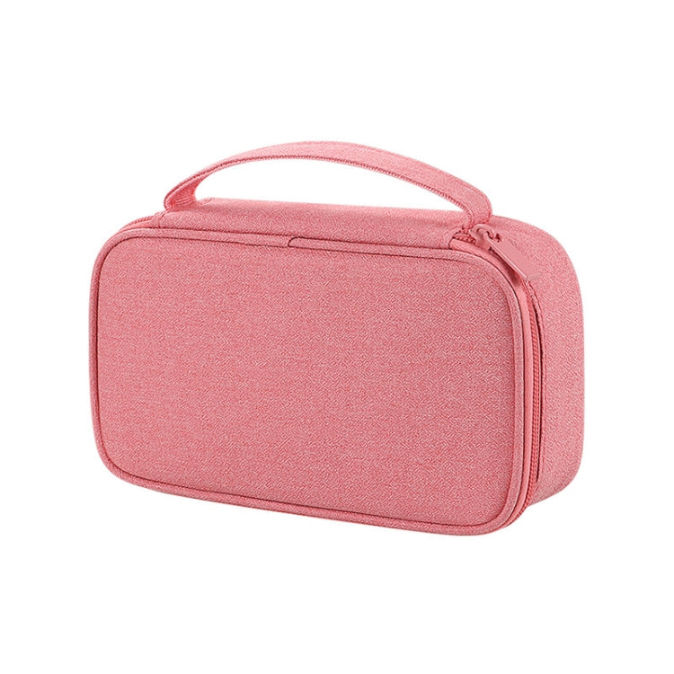 SM03DZ Waterproof Wear-resistant Digital Accessories Storage Bag, 20x5.3x12cm(Navy Blue), 20x5.3x12cm(Gray), 20x5.3x12cm(Pink), 20x5.3x12cm(Black), 20x5.3x12cm(Dark Gray) – Waterproof, Wear-resistant 20x5.3x12cm(Pink) Pink