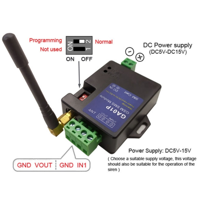 2G Version Mini Intelligent Power Off / Power Outage SMS Phone Alarm – TPU