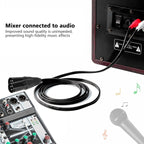 2RCA To 2XLR Speaker Canon Cable Audio Balance Cable, 0.5m, 1m, 1.5m, 3m