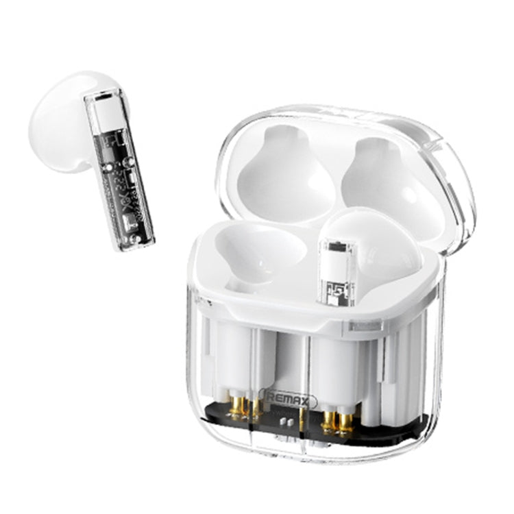 REMAX CozyBuds 6C TWS Transparent Cabin Low Delay Wireless Bluetooth Headset White