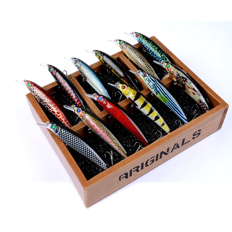 LB106 11cm/11.5g Lure Painted Bionic Fishing Bait Plastic Hard Bait, 1, 2, 3, 4, 5, 6, 7, 9, 10, 11, 12, 13, 14, 15, 16, 17, 18