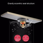 8x30cm Extended Full Copper Strip Floor Drain, Style:, K8034 Chrome Plated+Black Straight Row, K8034 Chrome Plated+Copper Self Seal, K8034 Chrome Plated+5.5 Deep Water Seal, K8034 Chrome Plated+Magnetic Suspension, K8035 Nickel Brushes+Black Straight R...