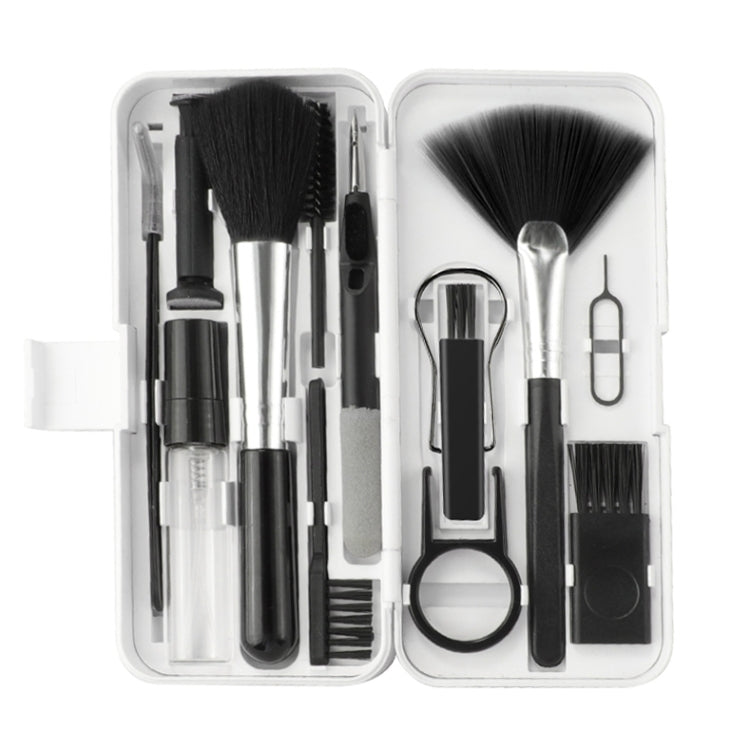 Q10 18 in1 Computer Keyboard Cleaner Brush Kit Earphone Cleaning Pen Keycap Puller, Q10 Q10
