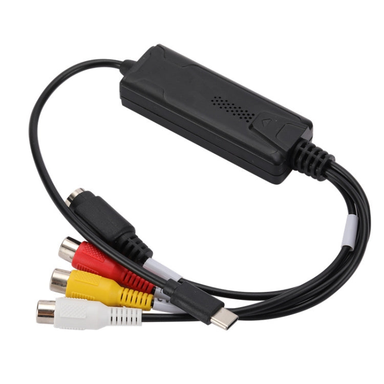 USB-C/Type-C Video Card USB 3.1 Port 1 Channel Converter for Mobile Phone Computer AV Monitor, USB-C/Type-C