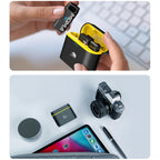 MOMA Lark M1 1 In 1 Mirrorless Camera Live Mini Wireless Lavalier Microphone, 1 In 1 with Charging Box