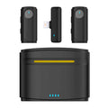 J20 One-two Wireless Lavalier Microphone Audio Video Recording ,Spec:, 8 Pin Interface 8 Pin Interface
