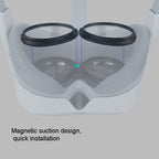 For Pico 4 Myopia Lens Magnetic Eyeglass Frame.Spec:, Glasses Frame, Frame + Anti Blue Light Lens