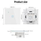 High Power Time Voice Control EU Plug, ZigBee 20A White, ZigBee 20A Black, WIFI 20A White, WIFI 20A Black