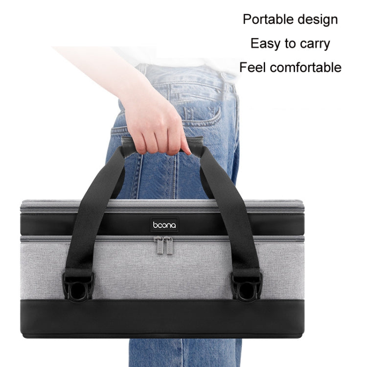 Baona For Dyson Mite Removal Instrument Multifunctional Vacuum Cleaner Storage Bag, Fabric:, Oxford Cloth, Leather – Wear-resistant, Leather, Non-slip