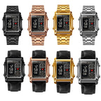 Watch – Leather (Gold)