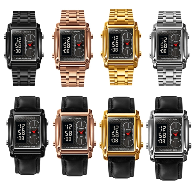 Watch – Leather (Gold)