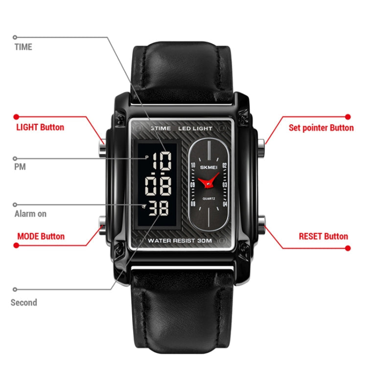 Watch – Leather (Gold)