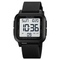 Watch – 1894 Square Sports Waterproof Student Simple Multifunctional Luminous... 1894 Black White Machine