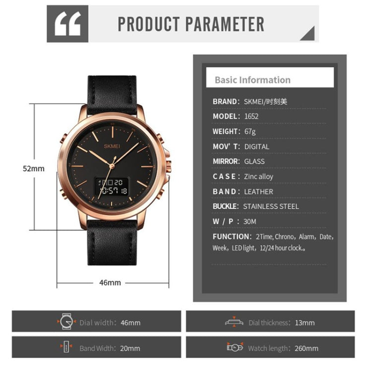 Watch – Leather (Black)
