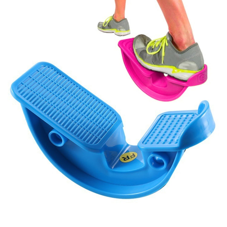 Fitness Inclined Stretching Board Trainer Calf Relaxation Standing Stretching Pedal, Rose Red, Blue, Yellow, Black, Pink with Foot Belt, Blue with Foot Belt, Purple with Foot Belt – Non-slip Blue