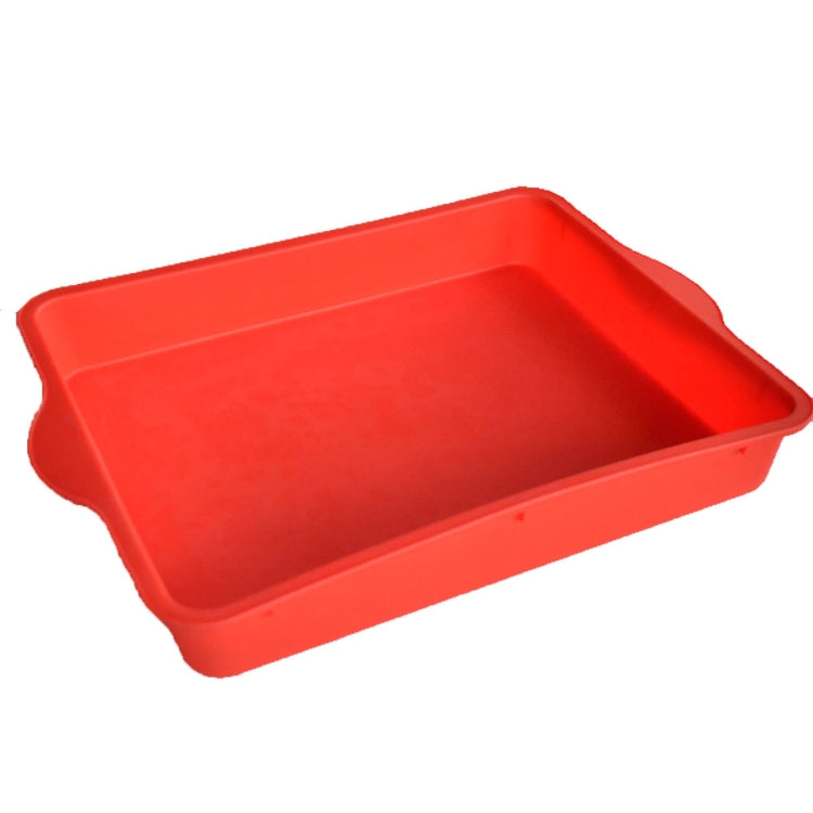 Non-Stick Square Silicone Cake Mold 9 Inch Rectangular Baking Pan, 9 inch 9 inch