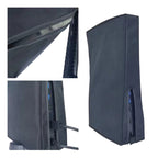 PS5-1 for Snoy PS5 Game Console Waterproof and Dustproof Protective Cover, (Vertical Black), (Vertical Gray), (Horizontal Black), (Horizontal Gray)