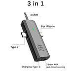 S17 Wireless 3 In 1 Lavalier MIC For Phone SLR Camera Loudspeaker ,Spec:, One Drag 1, 1 Drag Two