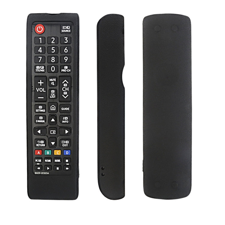 For Samsung BN59-01303A/01199F 2pcs Remote Control Case Black