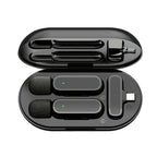 Wireless Lavalier Microphone With Charging Box Noise Reduction Video Record Mic,Spec:, K63 One To Two Type-C Interface, K63 One To Two 8 Pin Interface, K61 One To One Type-C Interface, K61 One To One 8 Pin Interface K63 One To Two Type-C Interface