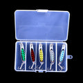 HENGJIA SP0715B Laser Sequins Oblique Cut Sequin Baits, SP0715B (5 Colors Boxed) SP0715B (5 Colors Boxed)