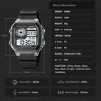 Watch – Transparent (Black)