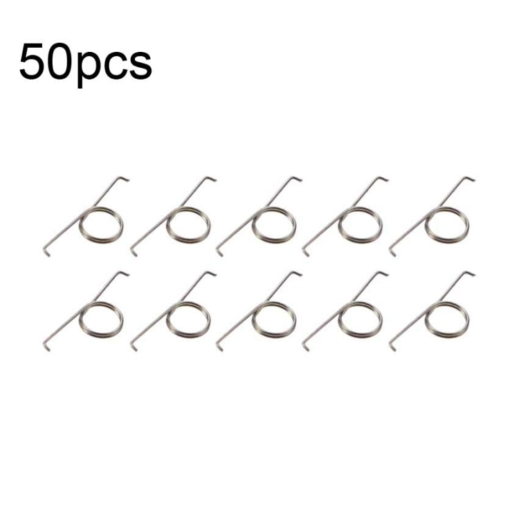 For PS5 Controller 50pcs Replacement Buttons Metal Springs ,Spec:, L2 R2 Springs, Motor Springs – Durable Build, Easy to Use L2 R2 Springs