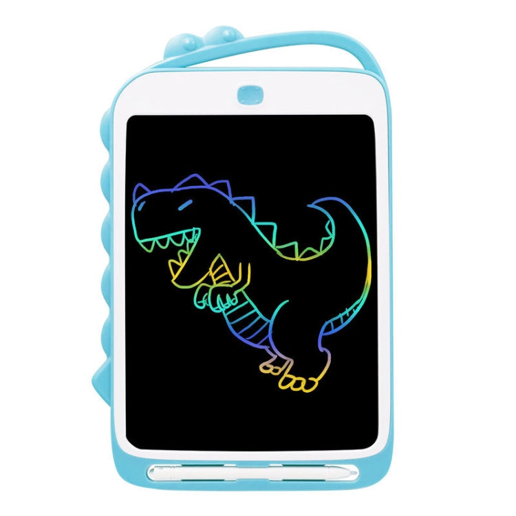 10 inch Cartoon Dinosaur LCD Writing Board Colorful Children Painting Board, 10 inch (Light Blue) 10 inch (Light Blue) Light Blue
