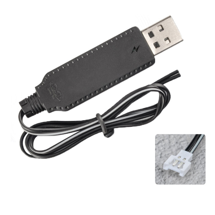 3.7V x 2 USB Smart Chip Four-Axis Aircraft Charging Cable