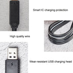 3.7V x 2 USB Smart Chip Four-Axis Aircraft Charging Cable