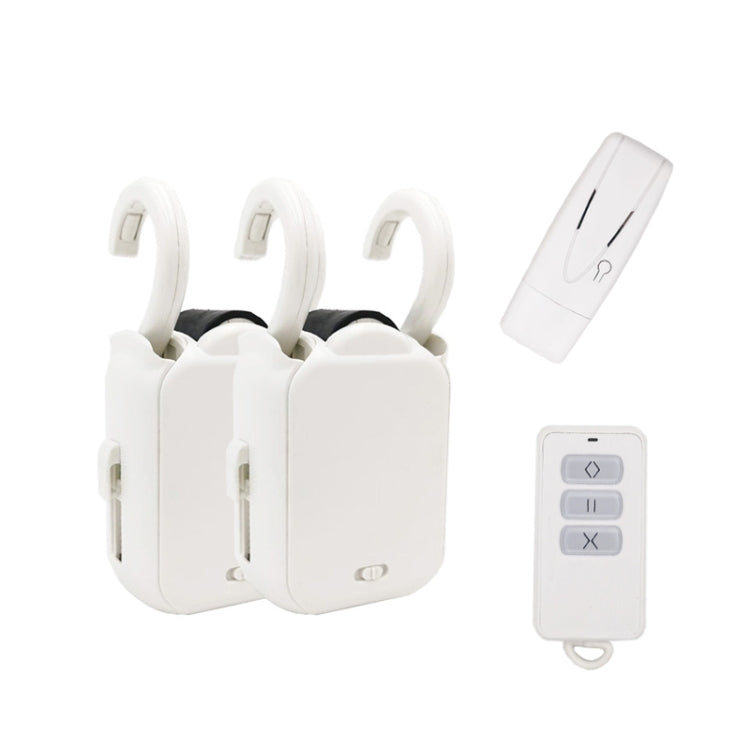 X101 Smart Home Automatic Curtain Machine With RC, Style:, Track Model Single Host, Track Model Double Host, Track Model Single Host+Gateway, Track Model Double Host+Gateway, Roman Pole Model Single Host, Roman Pole Model Double Host... – Durable... Roman Pole Model Double Host+Gateway