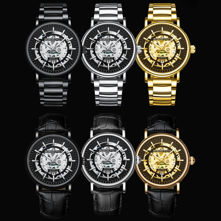 B7872 Quartz Watch – Leather