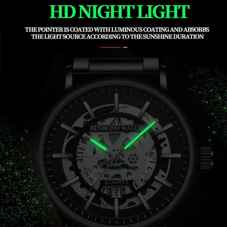 B7872 Quartz Watch – Leather