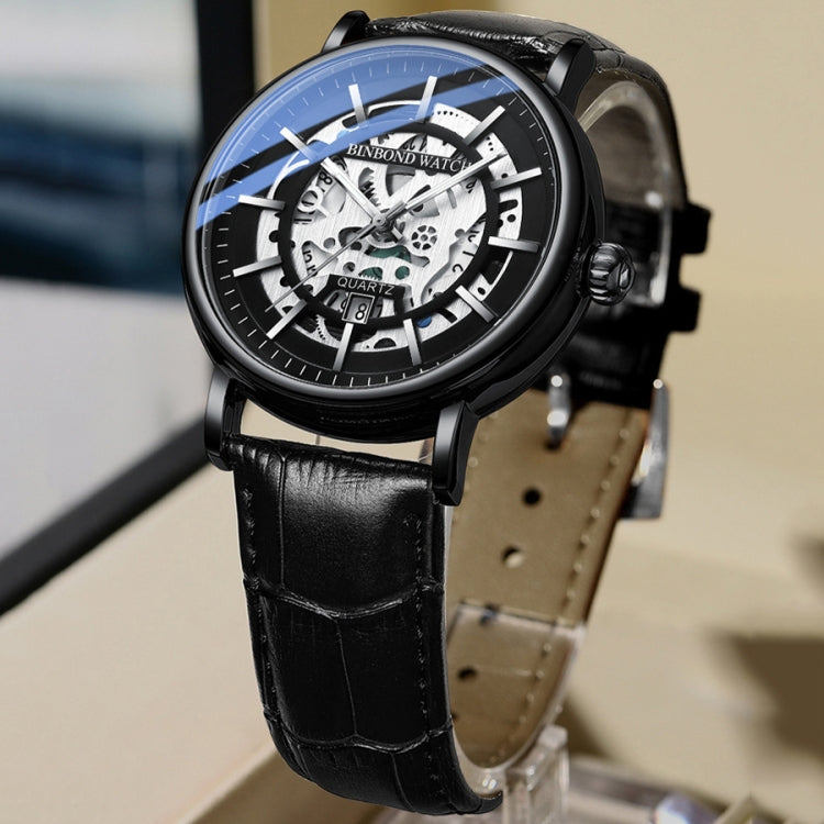 B7872 Quartz Watch – Leather
