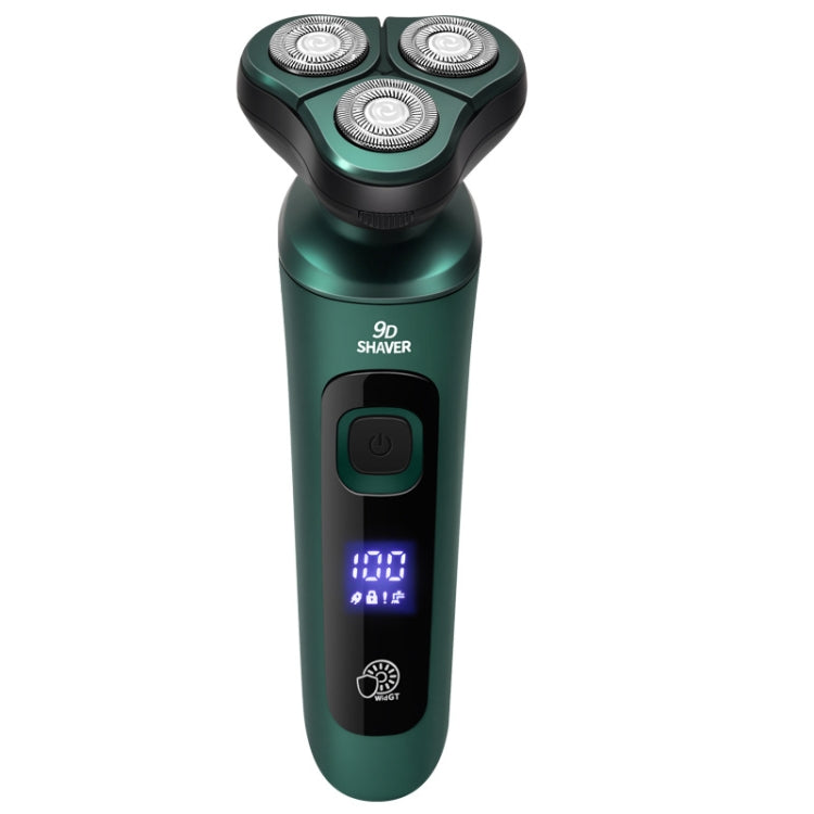 Smart Electric Shaver LCD Digital Display Three-head USB Rechargeable Floating Razor, Standard Version, 3 In 1, 4 In 1 Standard Version