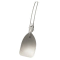 304 Stainless Steel Folding Frying Spatula Outdoor Camping Portable Tableware – Durable Build, Easy to Use Rice Shovel