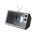 Retro TV Mobile Phone Screen Video Amplifier Mobile Phone Holder Gray
