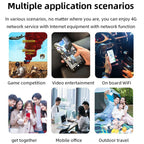 D921 4G Portable Plug-In Card Router Support Malay MOD Modem Portable WIFI Wireless Hotspot, D921 Europe Asia Africa Edition – TPU
