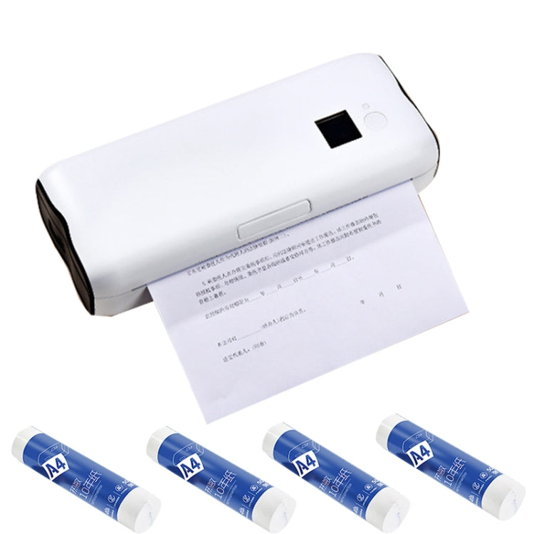 Home Small Phone Office Wireless Wrong Question Paper Student Portable Thermal Printer, Style:, Bluetooth Edition+50pcs A4 Paper, Bluetooth Edition+100pcs A4 Paper, Bluetooth Edition+200pcs A4 Paper, Bluetooth Edition+500pcs A4 Paper... – Bluetooth Bluetooth Edition+200pcs A4 Paper