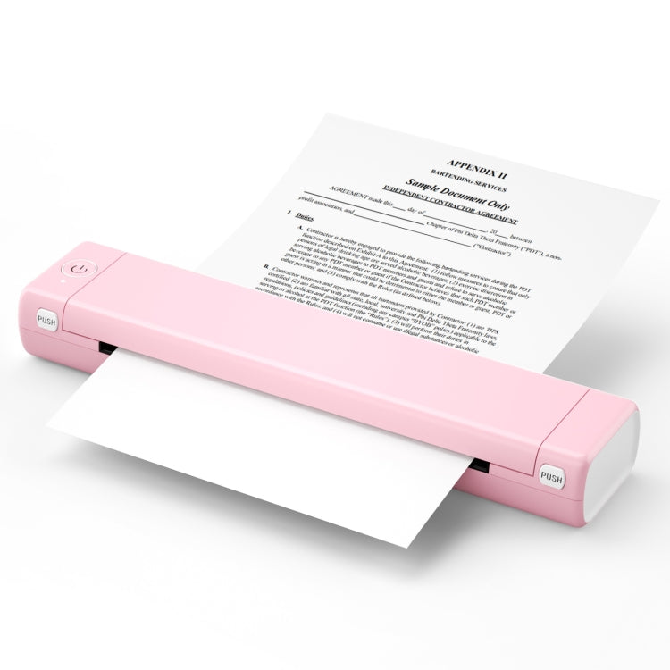 M08F Bluetooth Wireless Handheld Portable Thermal Printer, Black Green A4 Version, Black A4 Version, White A4 Version, White Orange A4 Version, Green A4 Version, Pink A4 Version, Gray A4 Version, Silver A4 Version, Black Green Letter Version... –... Pink A4 Version