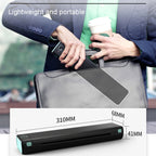 M08F Bluetooth Wireless Handheld Portable Thermal Printer, Black Green A4 Version, Black A4 Version, White A4 Version, White Orange A4 Version, Green A4 Version, Pink A4 Version, Gray A4 Version, Silver A4 Version, Black Green Letter Version           ...