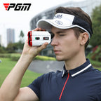 PGM JQ015 IP54 Waterproof Golf Laser Distance Meter Telescope, Measuring Distance: 400m, Measuring Distance: 600m(White) Measuring Distance: 600m(White)