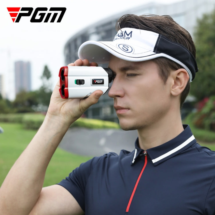PGM JQ015 IP54 Waterproof Golf Laser Distance Meter Telescope, Measuring Distance: 400m, Measuring Distance: 600m(White) Measuring Distance: 600m(White)