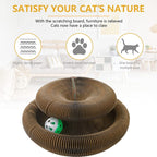 LM1012 Organ Cat Scratching Board Cat Toys With Bell, Organ Shape